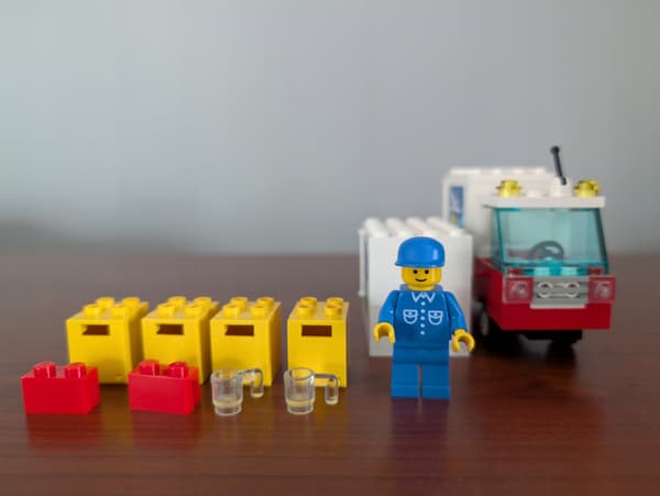 Lego 1772 Air Force Container Lorry