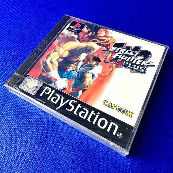 Street Fighter EX2 Plus | PS1 | PSX | PLAYSTATION 1 | NEW | + PROTECTOR