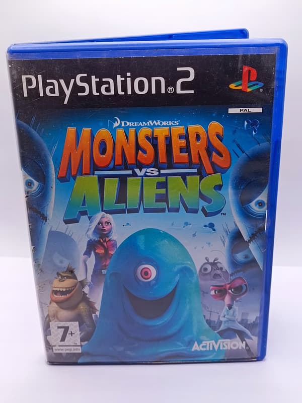 MONSTERS VS ALIENS GAME FOR THE PS2