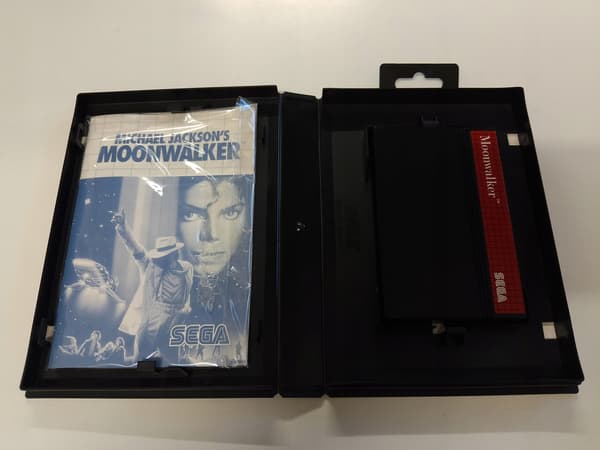 MICHAEL JACKSON'S MOONWALKER MASTER SYSTEM ENG SEGA