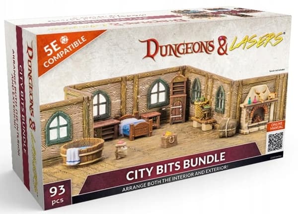 City Bits Bundle: accessories for wargames and RPGs