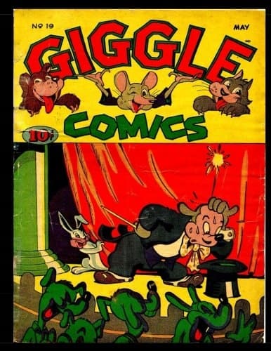 Giggle Comics #19: Golden Age Funny Animal Comics 1945