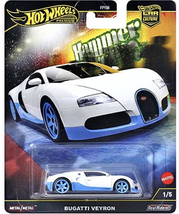 Bugatti Veyron – Hot Wheels Premium Hammer Drop