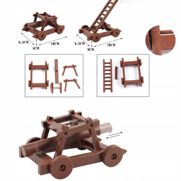 15 Ancient Soldier Figures with Sword, Shield and Flag, plus Chariots – Action A