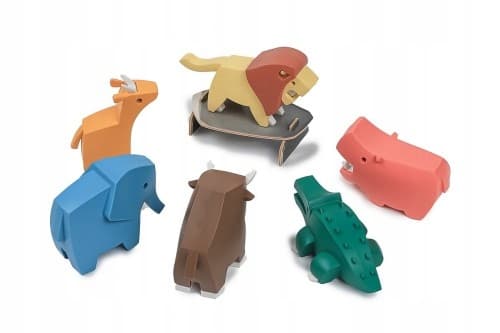 HalfToys Magnetic Fold-Out Antelope with Book