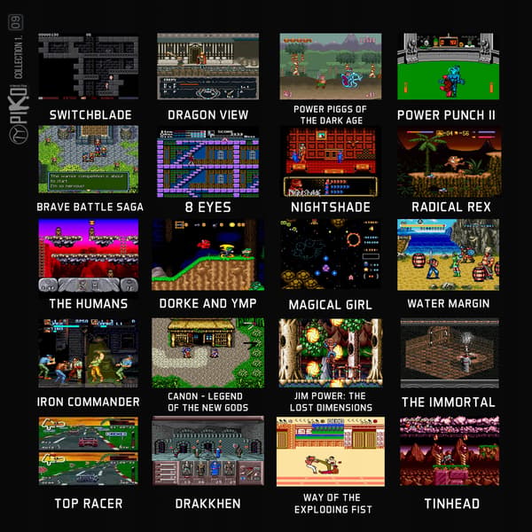 Evercade Multi-Game Cartridge: Piko Collection 1 – Evercade (boxed)