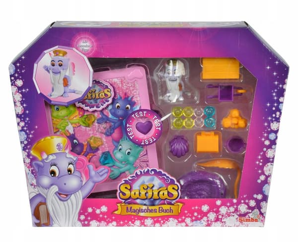 SKL SAFIRAS MAGIC BOOK + FIGURINE 595-1003