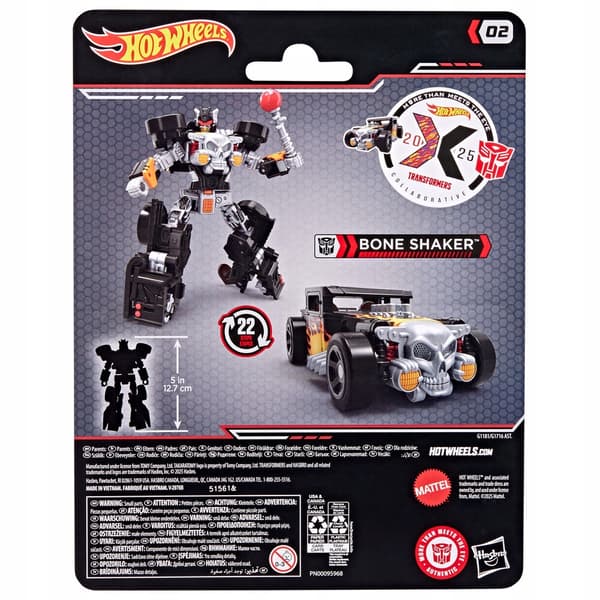 Hasbro – Premium Hot Wheels Transformers Bone Shaker Car Accessory