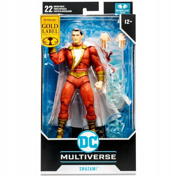 Shazam! (Gold Label) figurine from the DC Multiverse range