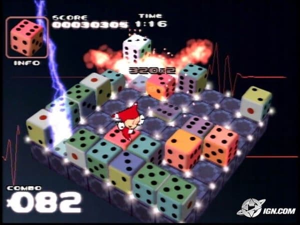 Bombastic [PS2], a puzzle game