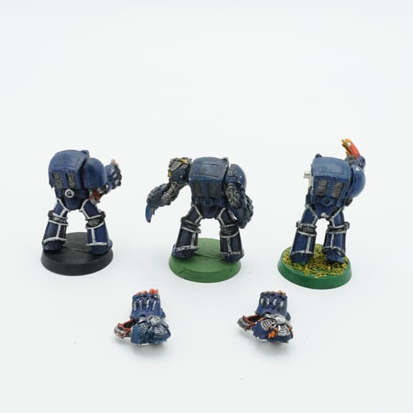 Warhammer 40,000 Space Marine Terminators with Lightning Claws