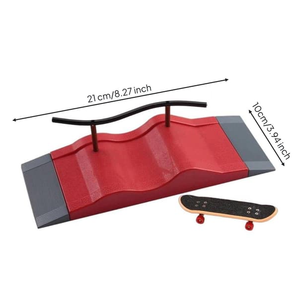 Finger Skateboard Ramp Kit Gift Box – Packaged mini fingerboard D