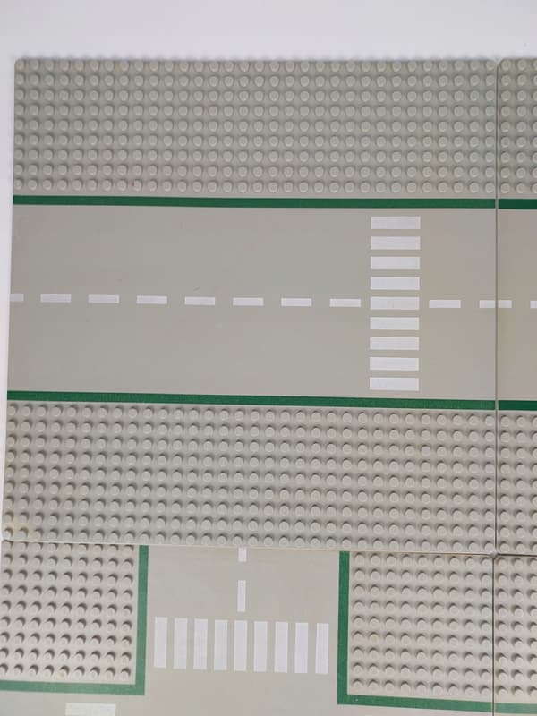 Lego building plates – streets, 32x32, model set, 4 pieces, P045
