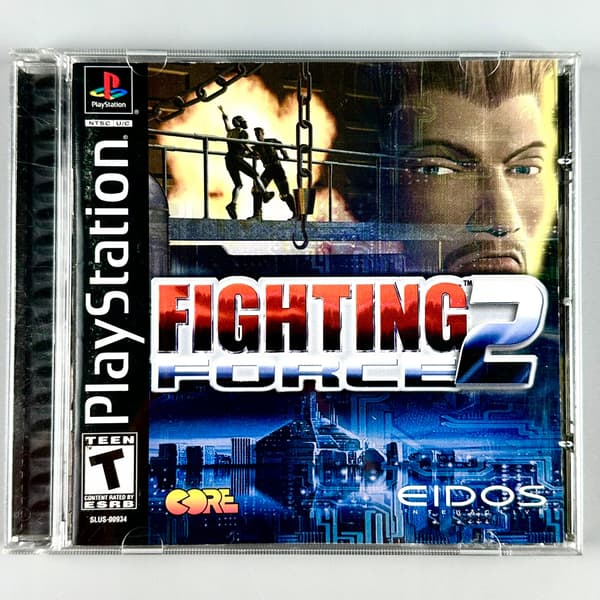 Fighting Force 2 | PS1 | PSX | PLAYSTATION 1 | 3xA SET