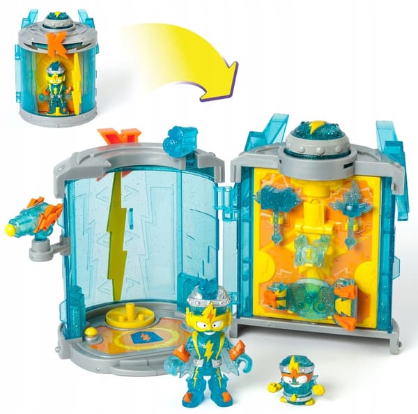 MAGICBOX SUPERTHINGS KAZOOM POWER SECRET BASE SUPER GIFT SET
