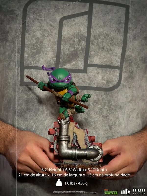 Iron Studios – Mini Ninja Turtles Action Figure – Donatello