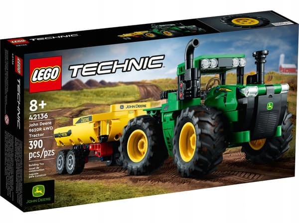 LEGO 42136 TECHNIC – JOHN DEERE 9620R 4WD TRACTOR