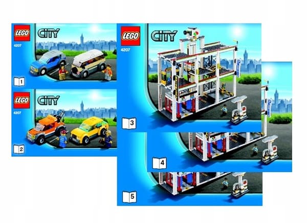 LEGO INSTRUCTIONS – City Garage 4207, 2012