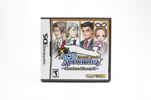 Phoenix Wright: Justice for All – Nintendo DS boxed version