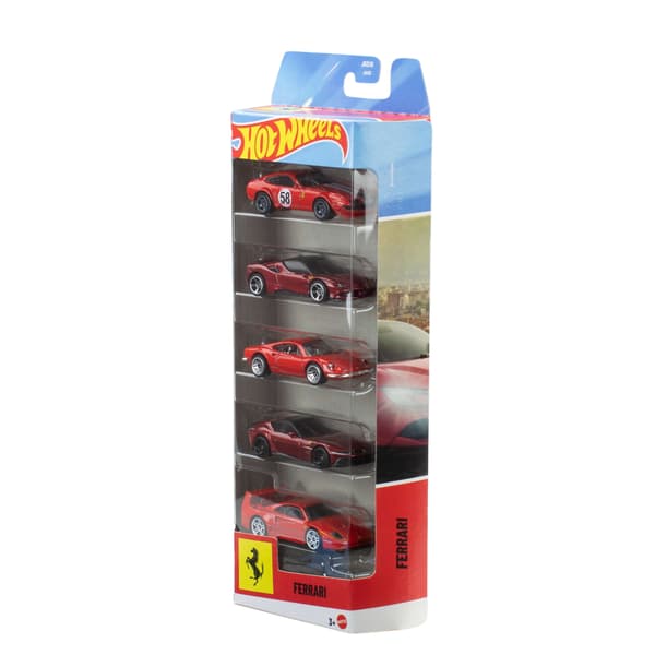 HOT WHEELS FERRARI 5-PACK