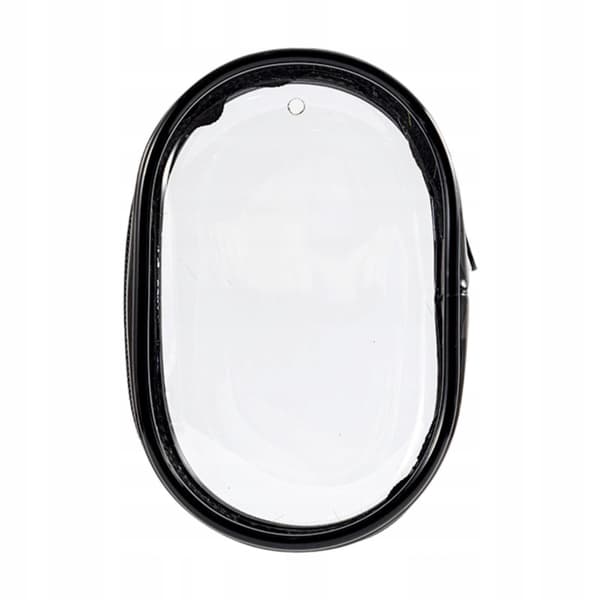 Clear PVC Display Bag with Dust-proof Zip Fastening – Round Bag