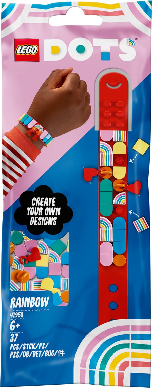 LEGO Dots 41953 Rainbow Bracelet with Charms 41953