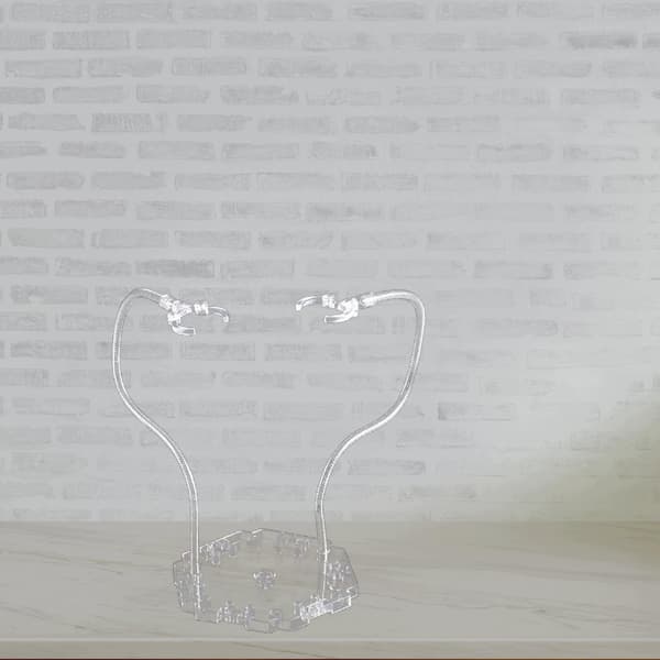 2xAction Figure Stand Decorative collectables Sturdy display stand, set of 2