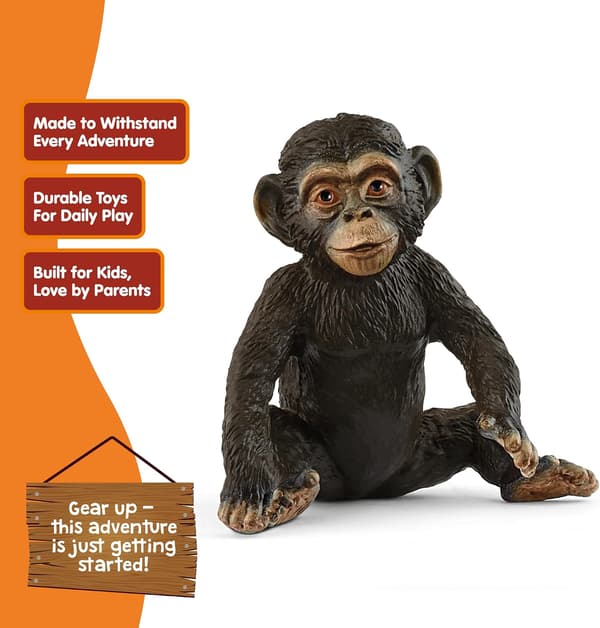 Schleich WILD LIFE Cub Chimpanzee 14884 figurine