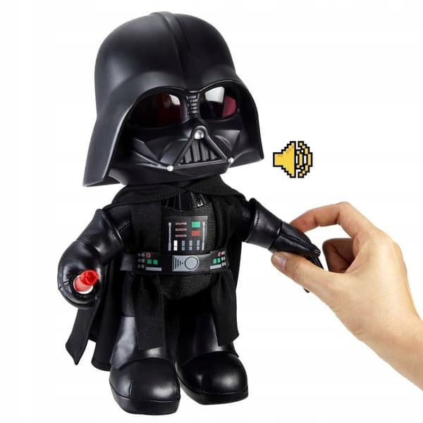 STAR WARS DARTH VADER PLUSH TOY 28 CM interactive