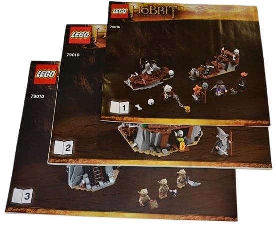 LEGO INSTRUCTIONS - The Hobbit: The Goblin King Battle 79010 2013