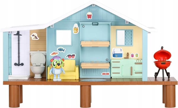 MOOSE TOYS Bluey Beach Hut Bluey Set