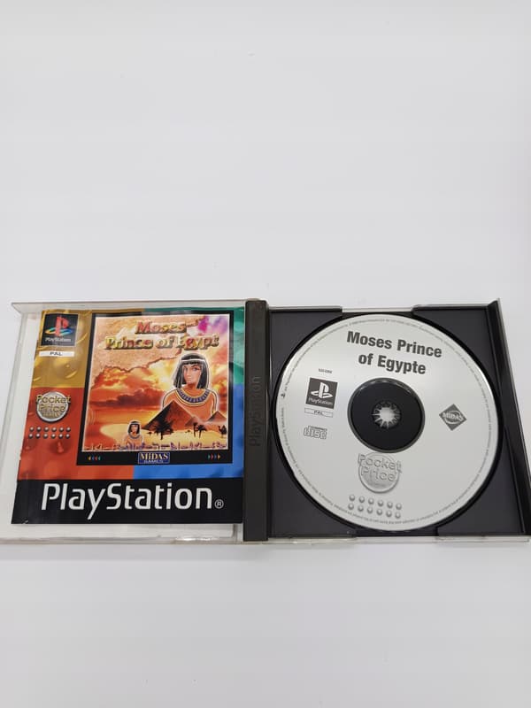 MOSES PRINCE OF EGYPT PlayStation (PSX) boxed