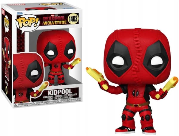 Funko Pop! Deadpool 3 Kidpool Figure, 9 cm Figure
