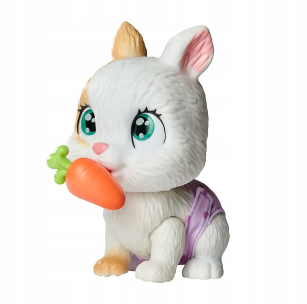 PAMPER PETZ INTERACTIVE BUNNY – DRINKS AND WETS, 20 CM, NAPPY GANG + SPECIAL OFFER