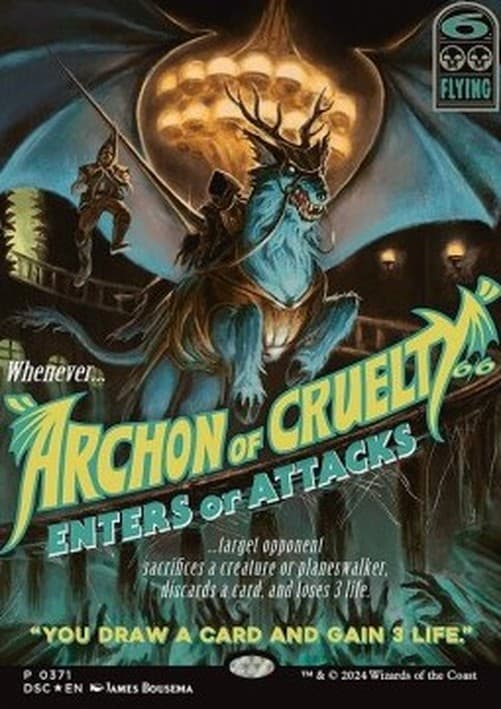 Magic: The Gathering Archon of Cruelty