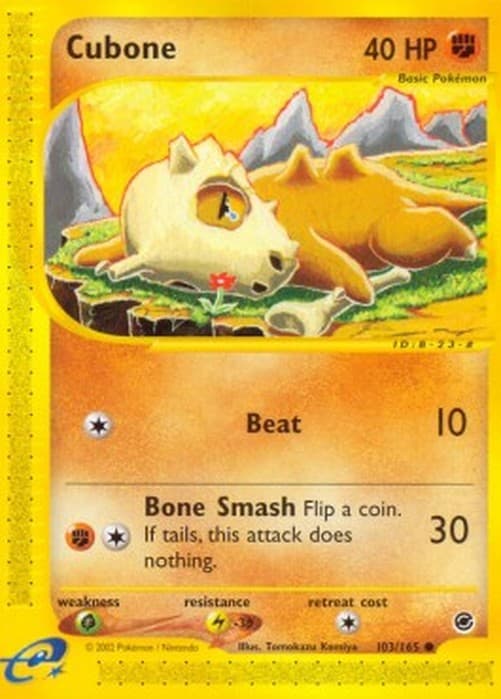 Pokemon TCG Cubone