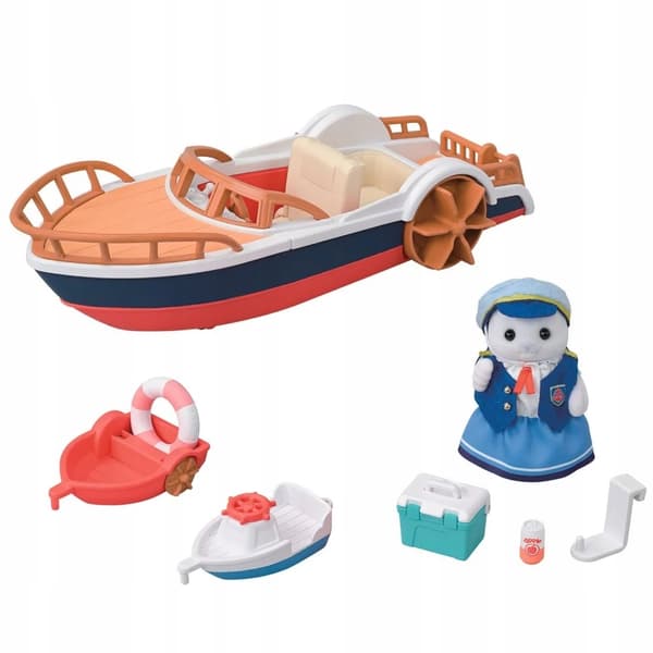 SYLVANIAN FAMILIES Excursion Boat with a Seal - Accessories 5864