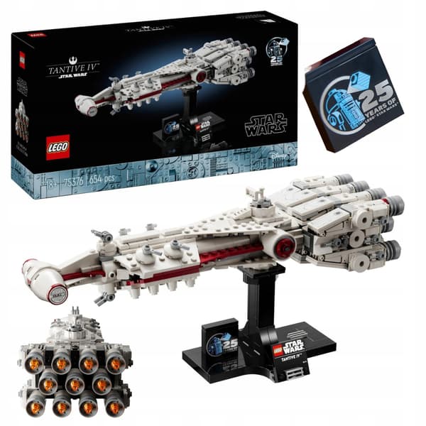 LEGO Star Wars Tantive IV 75376 Spaceship, 654 pieces