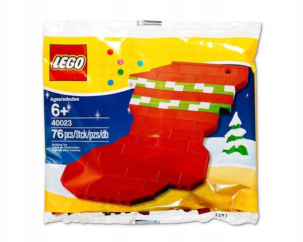 40023 Lego Santa’s Christmas Stocking – Christmas present, polybag, MISB, 2011