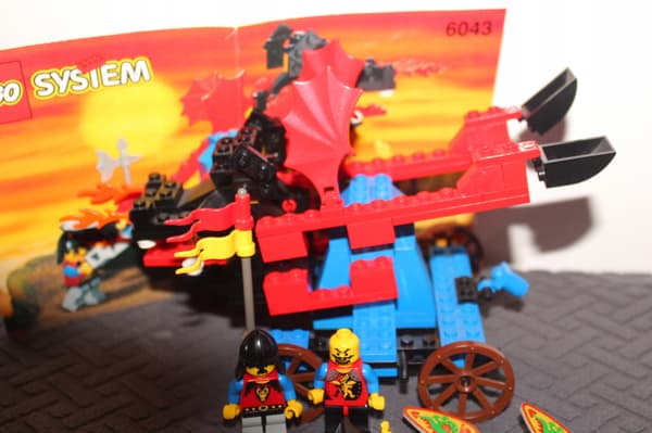 LEGO CASTLE 6043 INSTRUCTION MANUAL: Dragon Defender SET