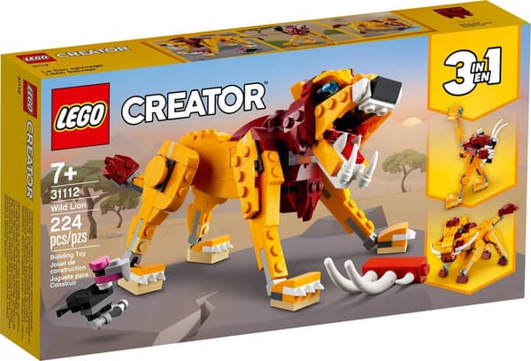 NEW LEGO CREATOR 31112 WILD LION