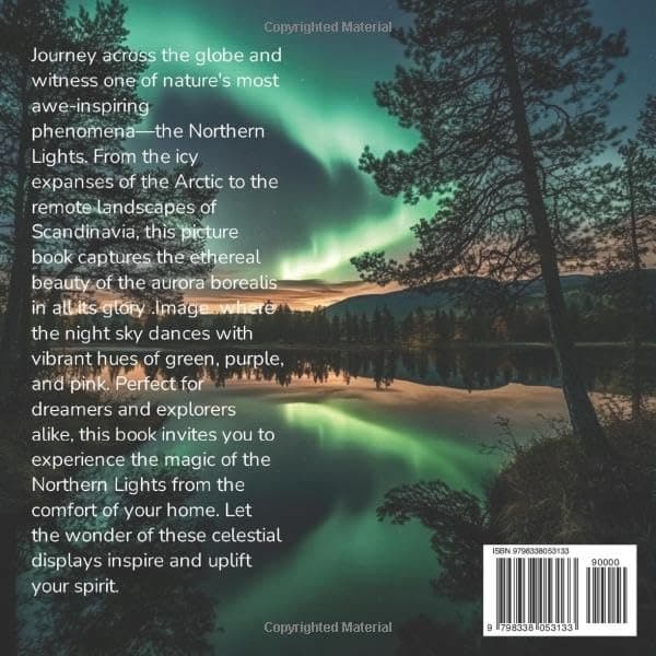 Harding, Raeka *Northern Lights Picture Book: Aurora Borealis Coffee Table D*