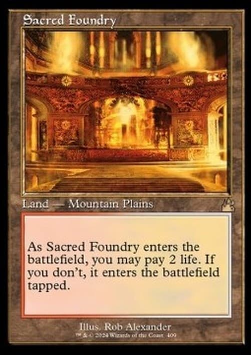 Magic: The Gathering Sacred Foundry