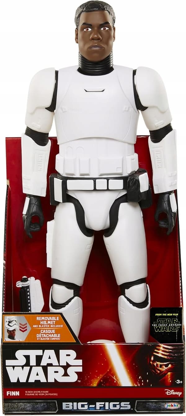 STAR WARS FINN as a First Order Stormtrooper, large 48 cm figure