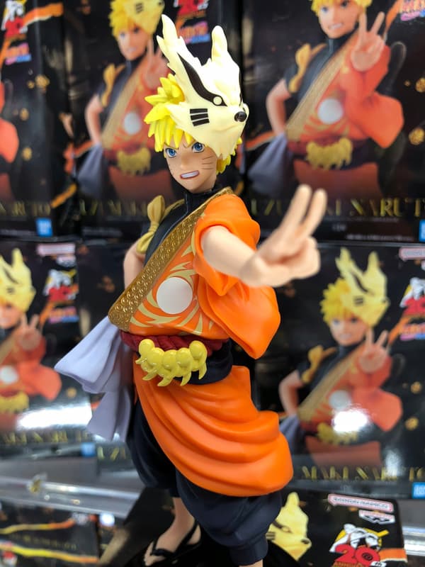 ANIME FIGURINE: Naruto Uzumaki – Banpresto Ishou 20th