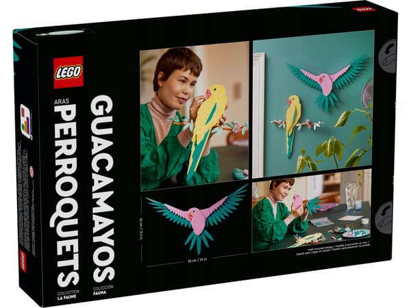 LEGO 31211 ART – ANIMAL COLLECTION – MACAWS