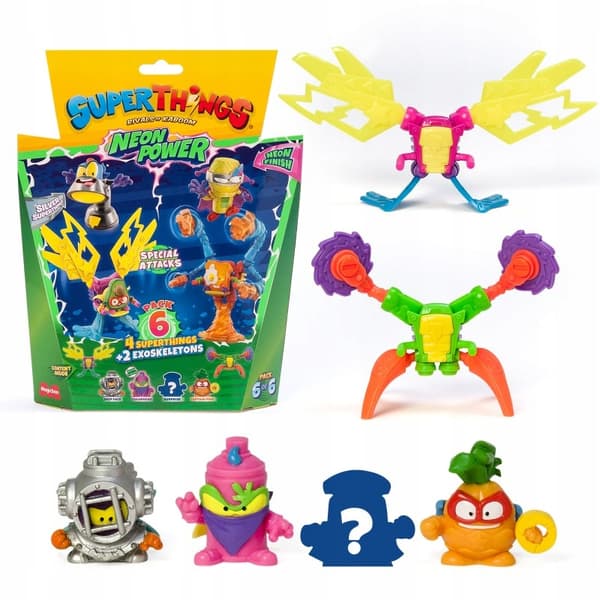 SuperThings NeonPower – 6-piece Exoskeleton