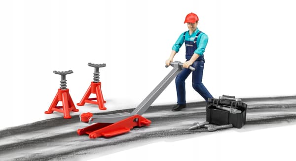bworld Mechanic with tools - Bruder 62100