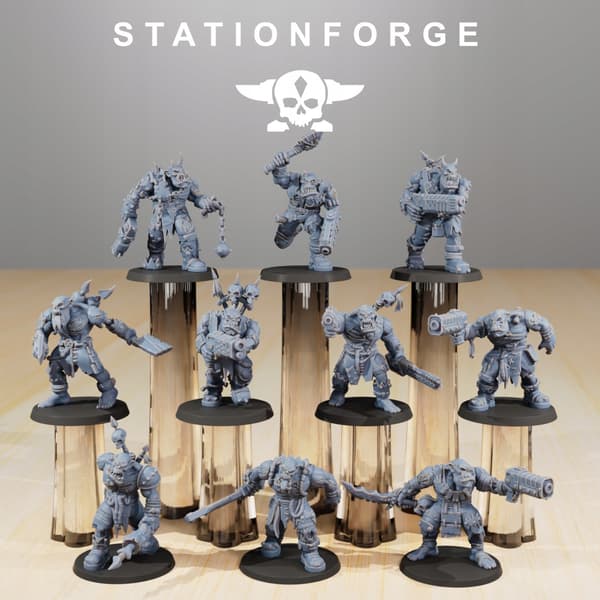 Orkaz Plague Spreadaz – Station Forge – 3D-utskrift