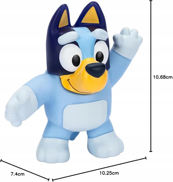 BLUEY SQUISHY stretchy Bluey dog figurine 17698